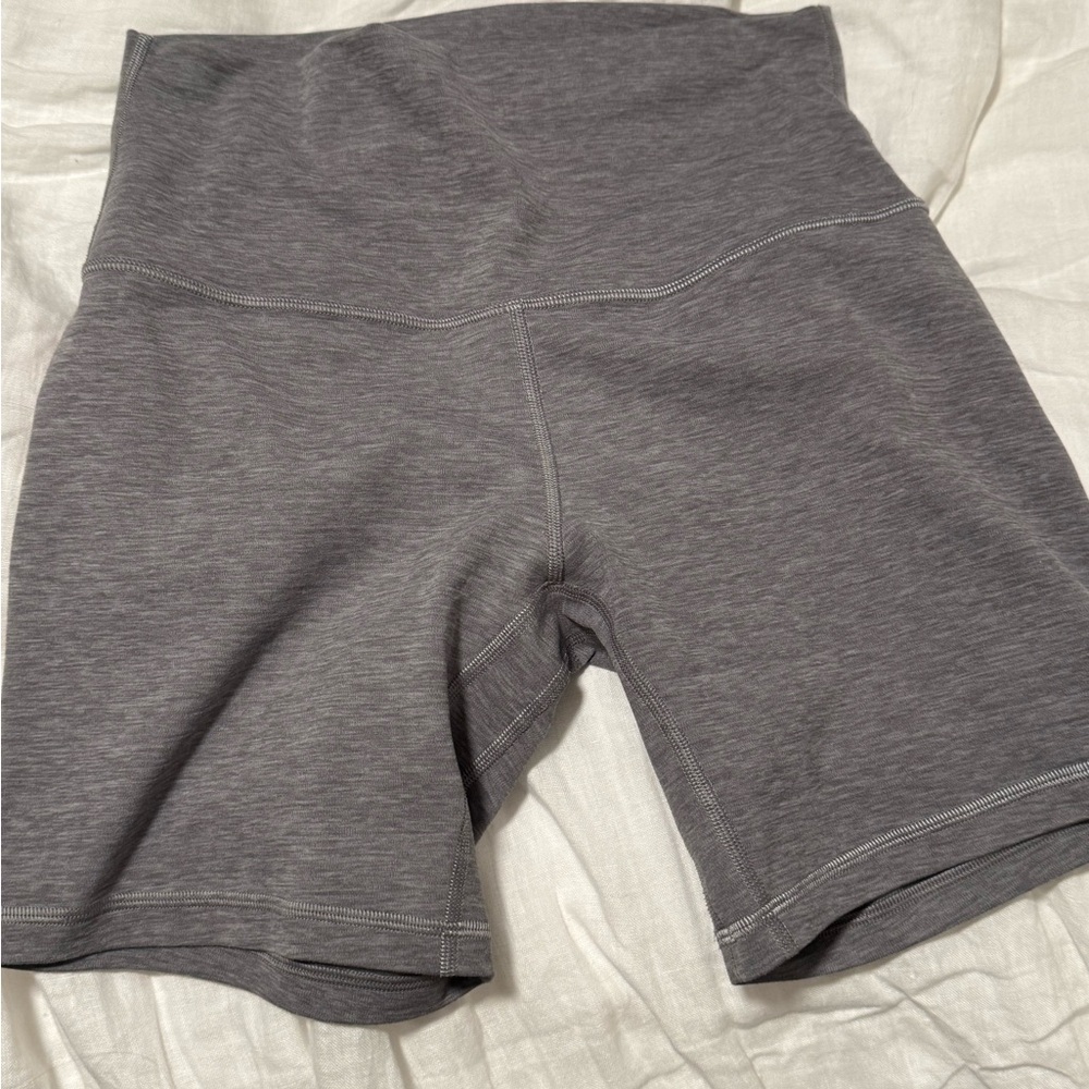 lululemon athletica Gray Bike Shorts